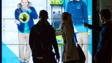 Adidas neo virtual shopping