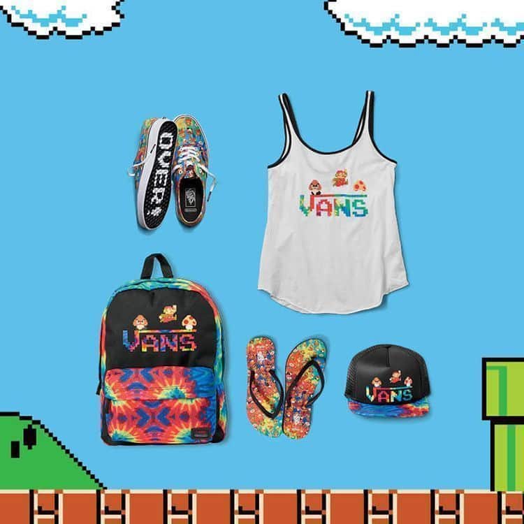 Colección Vans y Nintendo