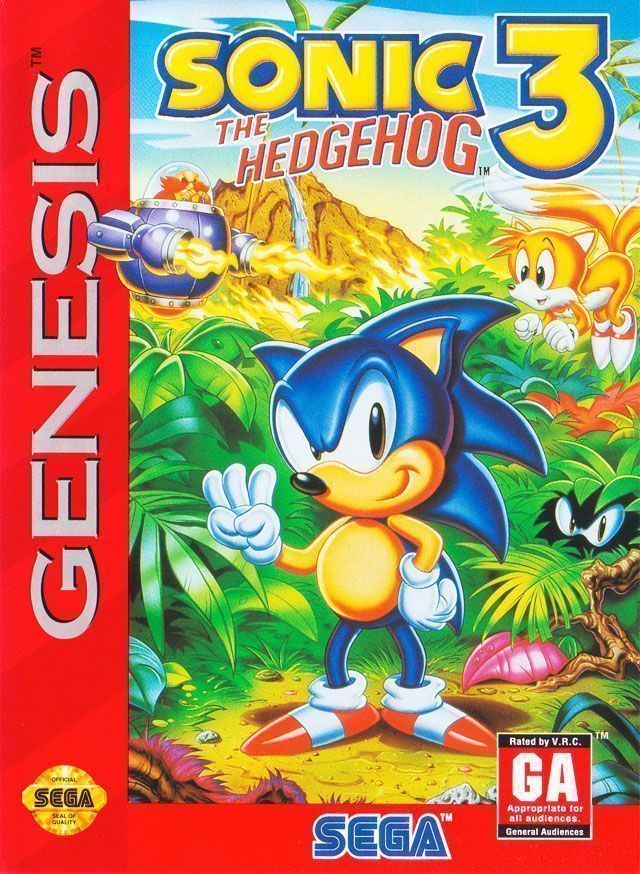 Sonic 3 ArtCover Greg Martin