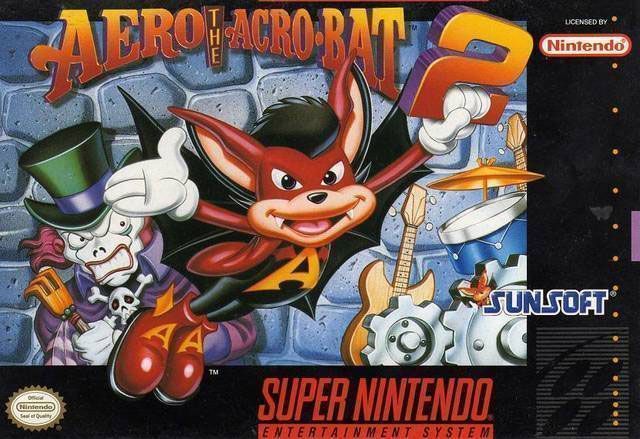 Aero the Acrobat ArtCover Greg Martin