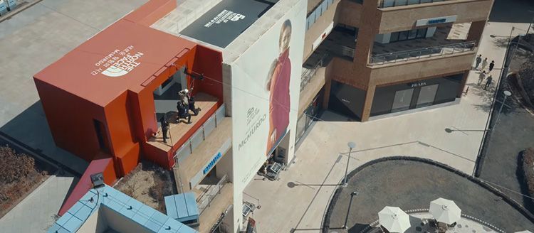 Publicidad de North Face Korea