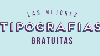 Las mejores tipografías gratuitas