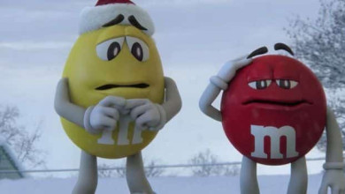 Anuncio de Navidad de M&M's