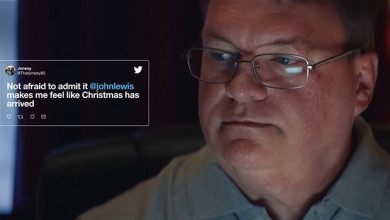 Anuncio de navidad de Twitter - John Lewis