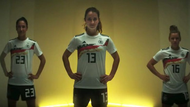 Anuncio Selección Alemana de Futbol Femenino