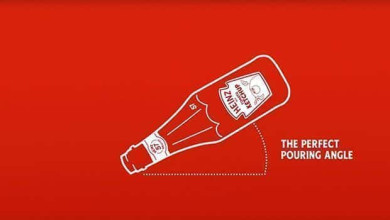 Como servir Ketchup Heinz correctamente