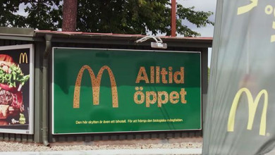 Hotel para abejas McDonald's