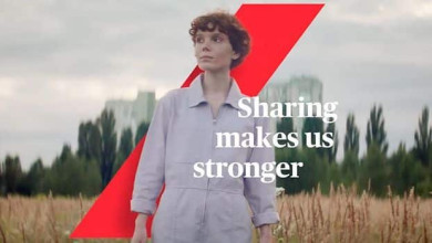 Anuncio de Axa | Sharing Make Us Stronger