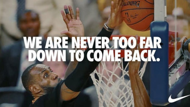 Anuncio de Nike | Never Too Far Down