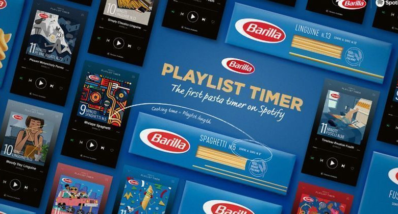 Playlist de Spotify y Barilla