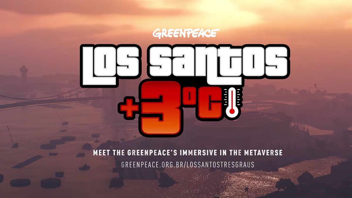 Greenpeace inunda GTAV Los Santos