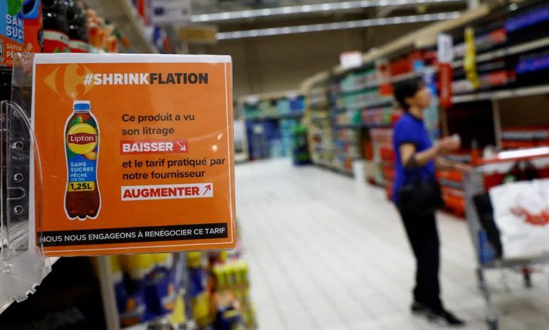 Carrefour denuncias la marcas por la Shrinkinflation