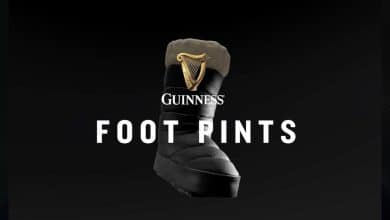 Foot Pints | Botas de Guinness para anda por la nieve