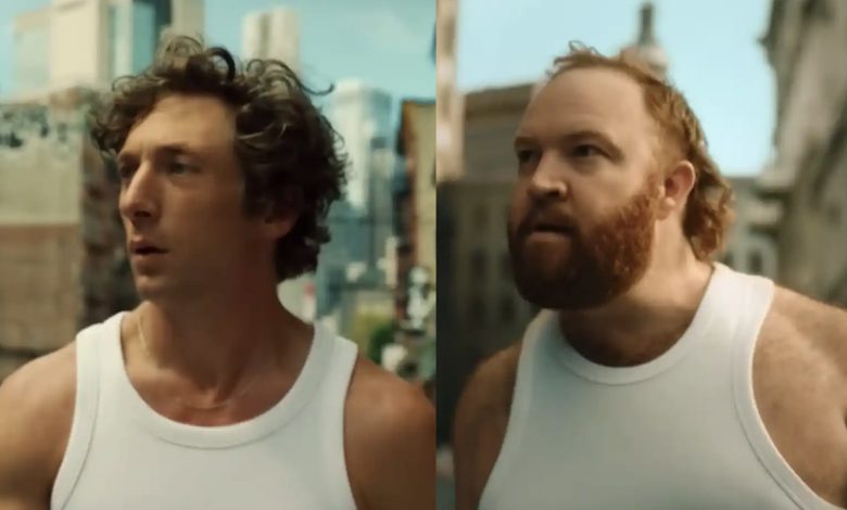 Parodia del anuncio de Calvin Klein Brlo