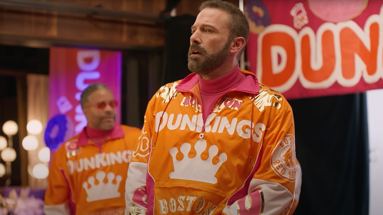 Anuncio de Dunkin con Ben Affleck y Jennifer Lopez