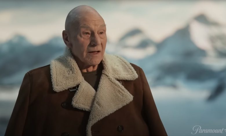 Anuncio de Paramount Plus para la Super Bowl con Patrick Stewart