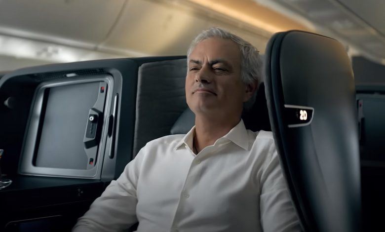 Anuncio de Jose Mourinho con Turkish Airlines