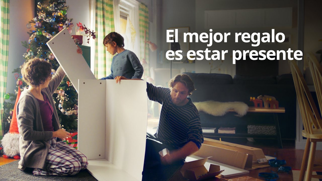 Anuncio de Navidad de Ikea | El mejor regalo es estar presente Anuncio de Navidad de Ikea | El mejor regalo es estar presente