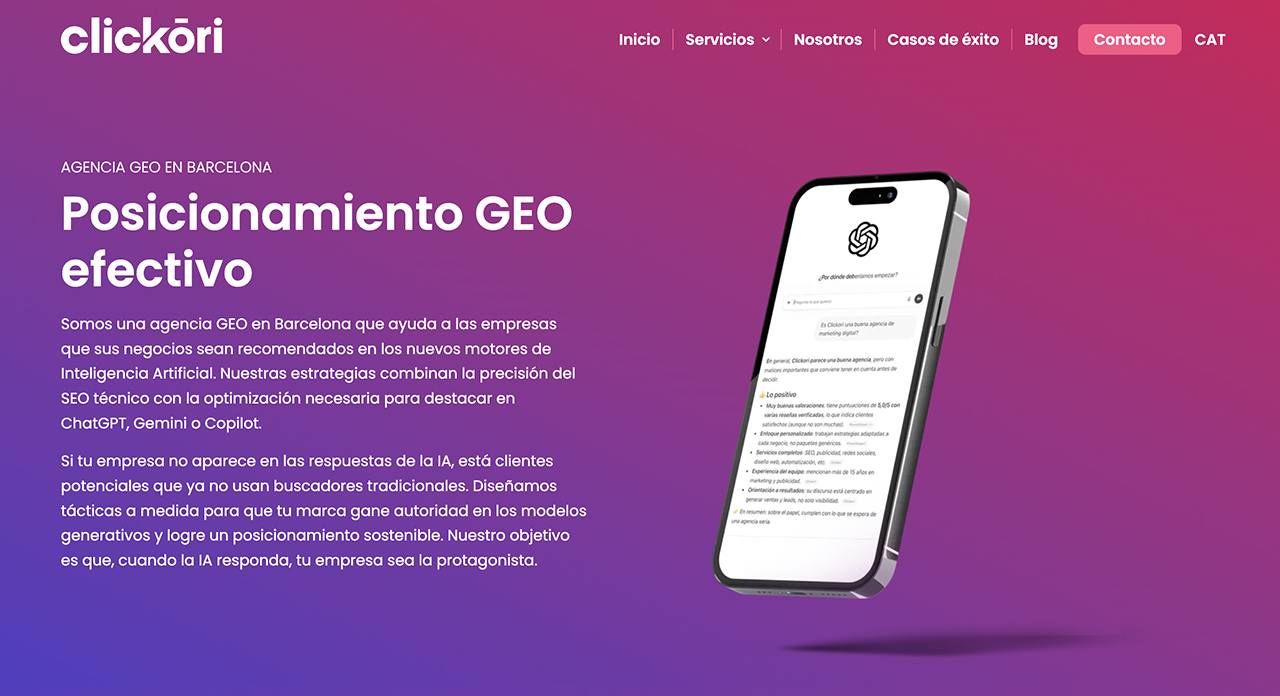 Agencias de Posicionamiento GEO
